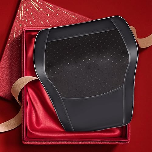 Miniatura 8 de Boriwat Masajeador de cuello y espalda con masajeador eléctrico inalámbrico ajustable por calor, almohada de masaje Shiatsu 3D para amasar tejido