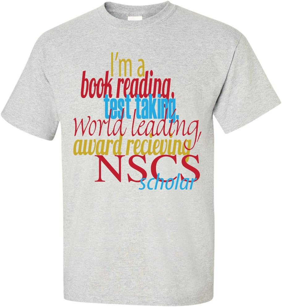 VictoryStore Apparel, The National Society of Collegiate Scholars Short Sleeve T-Shirt, Gray