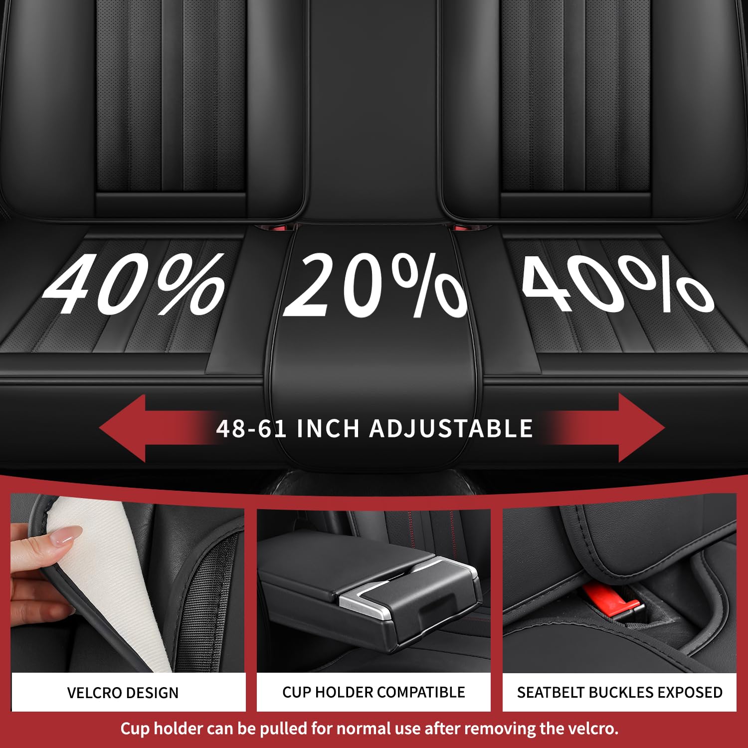 Car Seat Covers for Toyota Corolla Cross 2021-2025 Waterproof Nappa Leather Seat Covers Full Set Breathable Comfortable Automotive — view 3