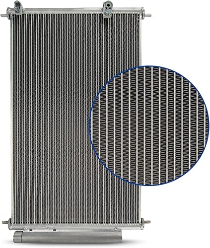 Miniatura 2 de Condensador de AC, reemplazo de condensadores de aire acondicionado para 2008-2015 xB 2.4L, 2009-2018 Corolla 1.8L, 2009-2013 Matrix 1.8L2.4L,