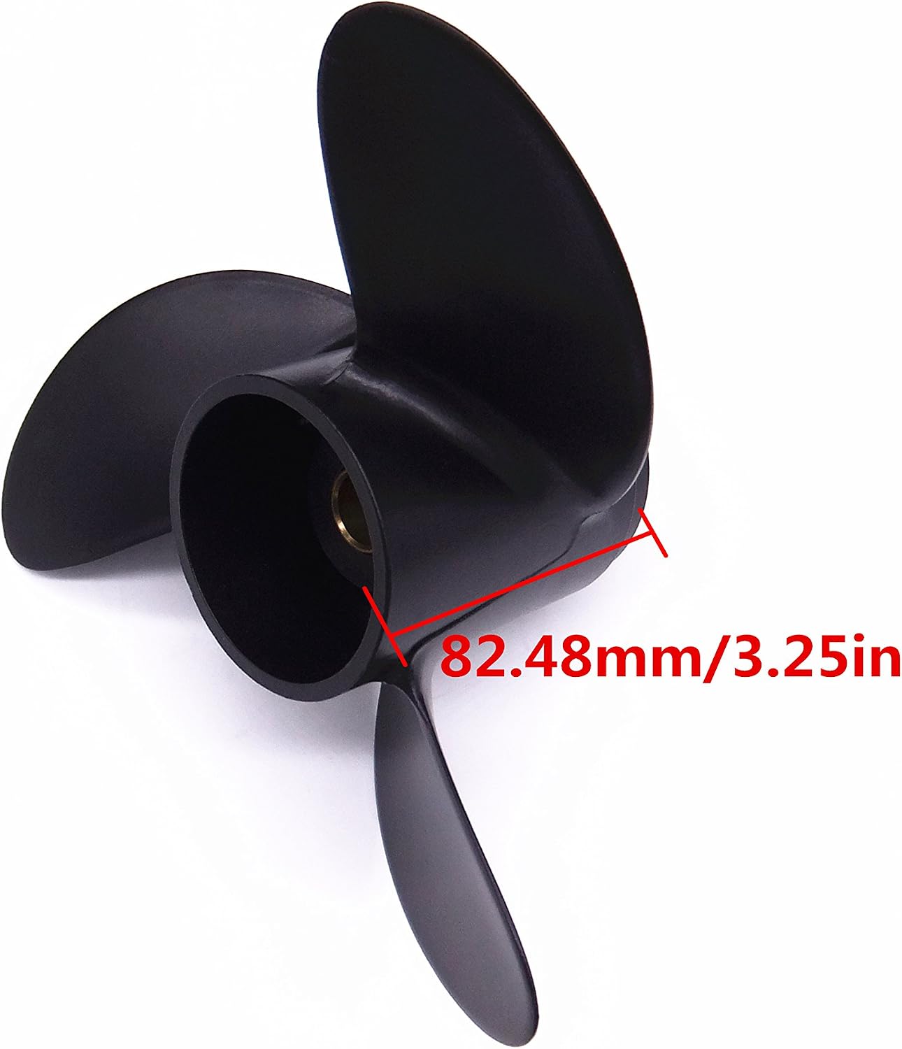 SouthMarine 7.8x8 Aluminium Alloy Propeller for Tohatsu for Nissan 3R1-W64516-0 3R1W645160M 3R1-B64516-1 3R1B645161M for Mercury Mariner 48-812950A02 for Evinrude Johnson OMC BRP 0766541 4HP 5HP 6HP