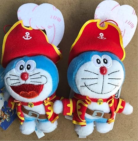 Amazon Co Jp ドラえもん のび太の宝島 映画ドラえもん18マスコット 2種 海賊ドラえもん ぬいぐるみ ホビー 通販