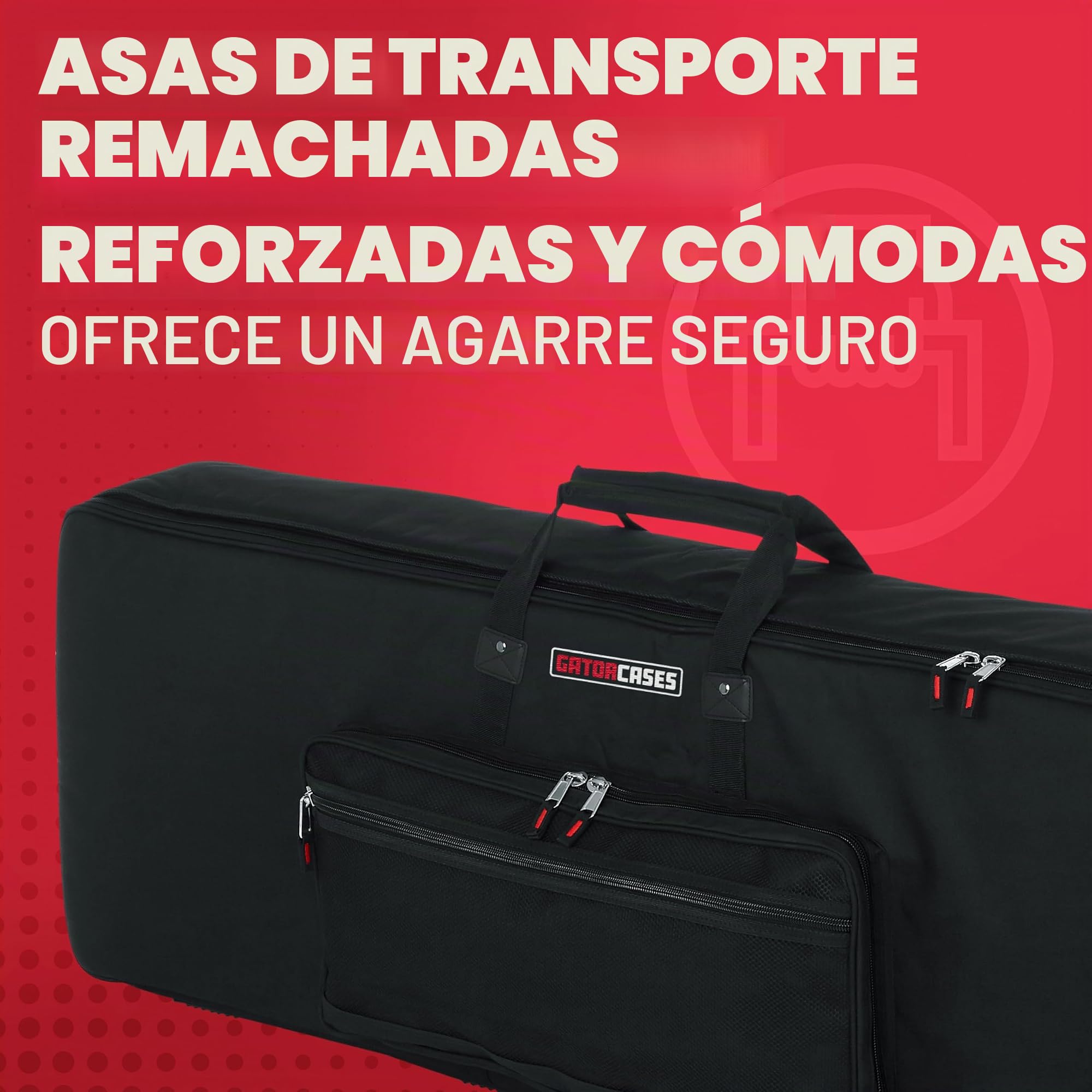 Gator Cases GKB Series Funda Gig Bag Acolchada para Teclado Slim de 88 Notas; (GKB88SLIM)