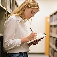 Vista 8 de Yoment Cuadernos de espiral superior para zurdos, de 6 x 9 pulgadas, con rayas universitarias, cubierta impermeable, bloc de notas de 160 páginas