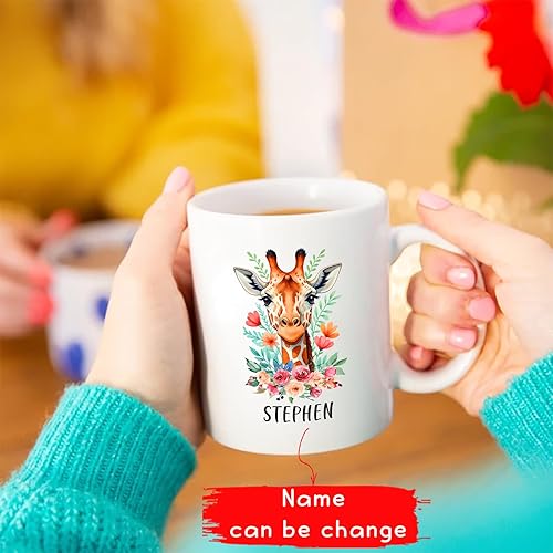 Miniatura 78 de Taza de café personalizada de mariposa para niños, mujeres, tazas personalizadas de animales, taza con nombre personalizado para cumpleaños, Taza