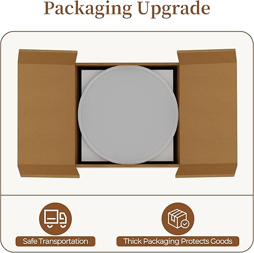 Miniatura 7 de Mesa de centro negra, mesas de centro redondas para sala de estar, mesa moderna de centro pequeño para oficina, apartamento, hogar, fácil montaje,