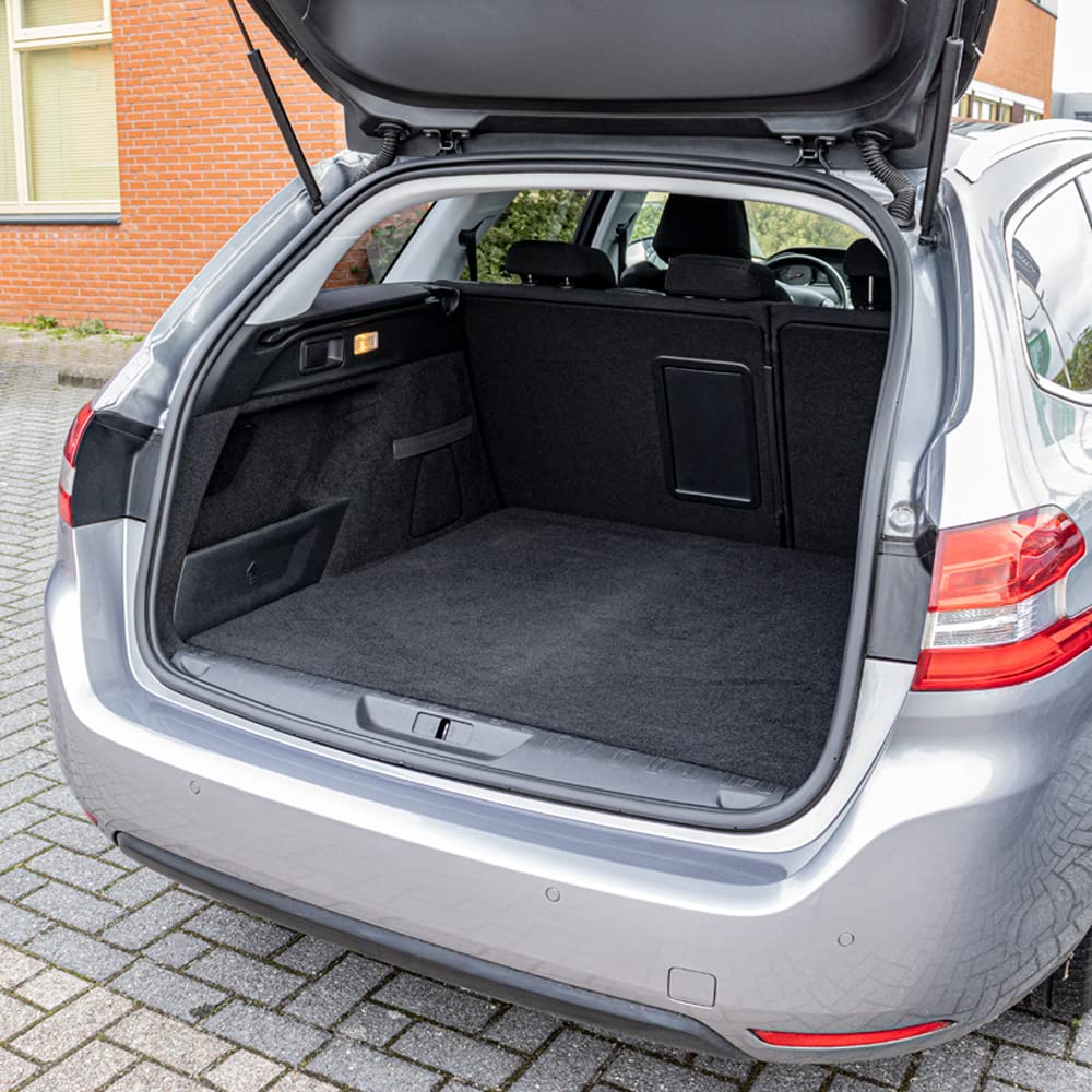 AUTOSTYLE CK SPE22V welurowa mata do bagażnika odpowiednia do Peugeot 308 SW 2013, czarna