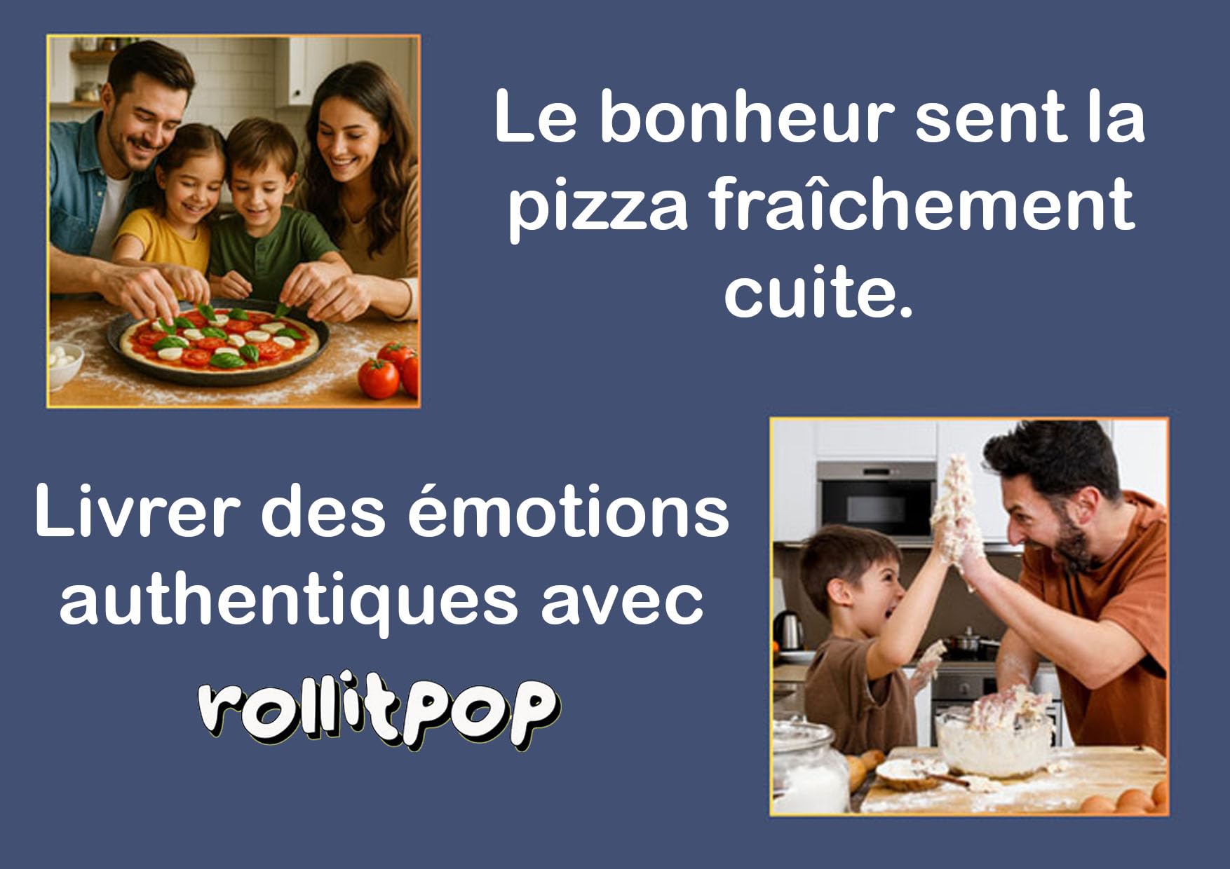 Vulcania - Moule à pizza et farinata - 34 cm - Fabriqué en Italie - Haut revêtement antiadhésif - En aluminium - Léger et facile à nettoyer - Effet pierre - Série Vulcania (2 moules)