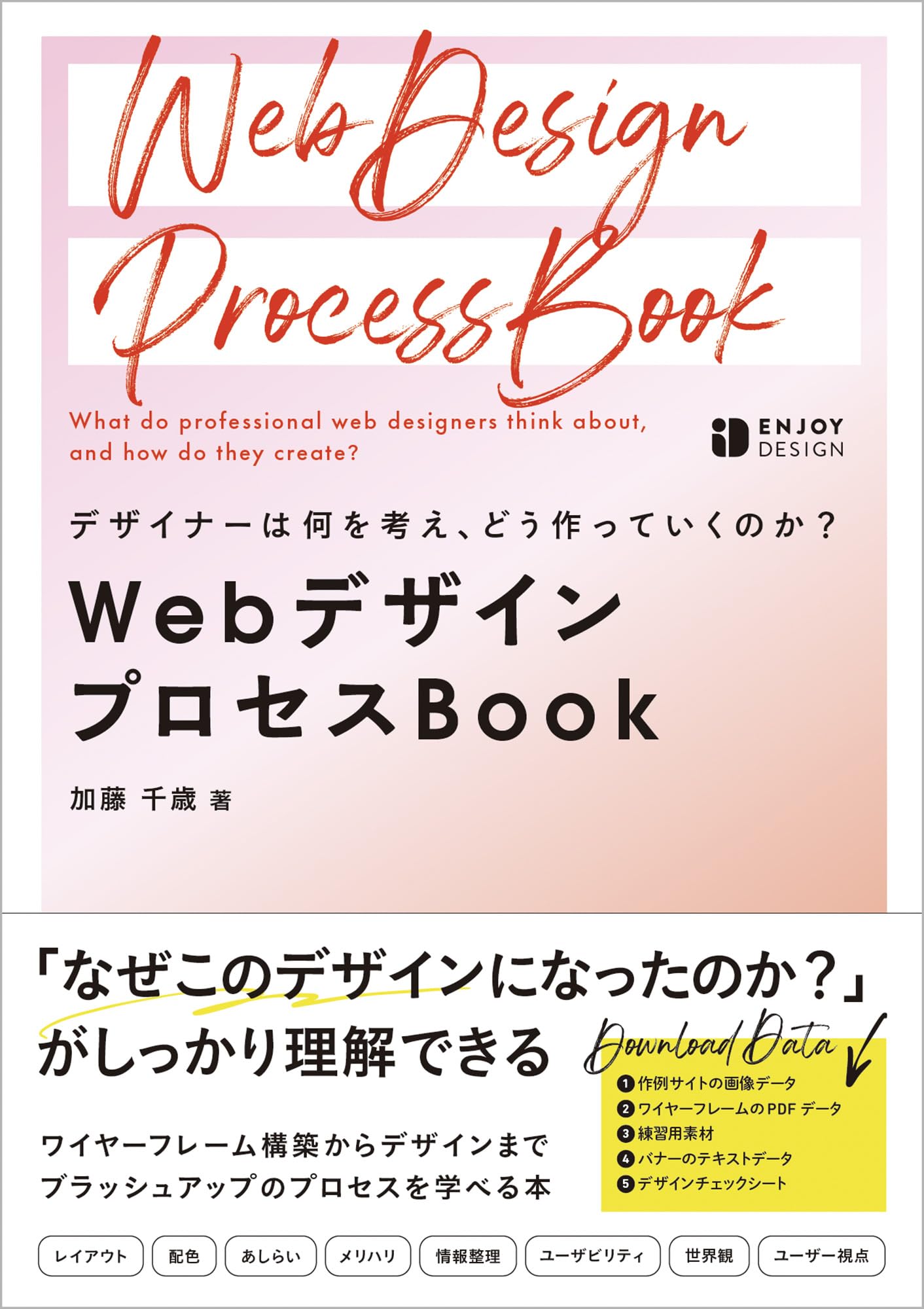 デザイナーは何を考え、どう作っていくのか？　WebデザインプロセスBook (ENJOY DESIGN)