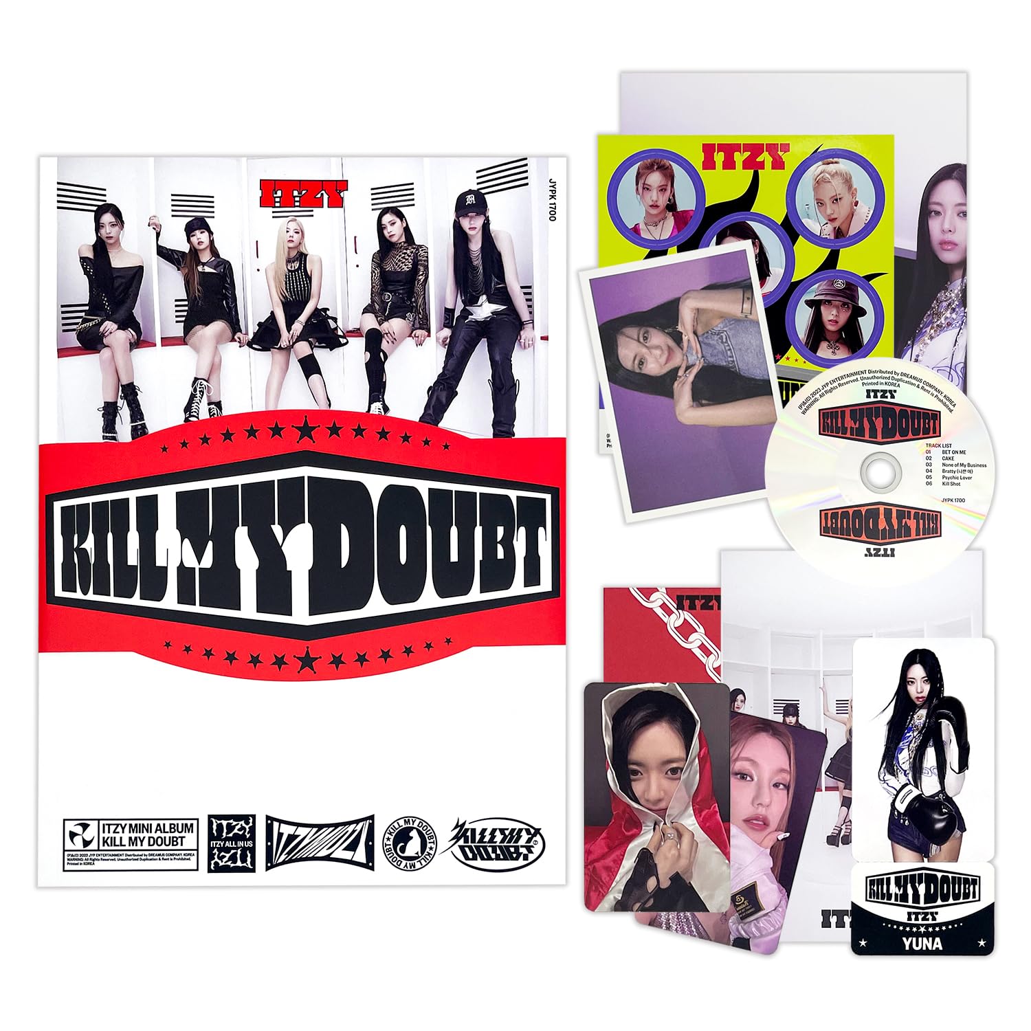 Amazon.com: ITZY - [KILL MY DOUBT] (PHOTOBOOK D Ver.) Photobook +