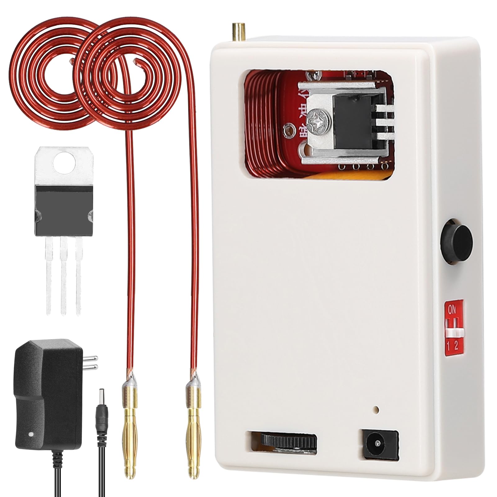 HUIOP Generador EMP multifuncional de alta frecuencia, generador de pulso electromagnético, Detector de bloqueo de huellas dactilares, Detector de bombilla