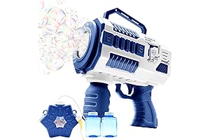 Bubble Machine 12 Hole Automatic Blaster: Ultimate Bubble-Blowing Fun for Kids 9-12