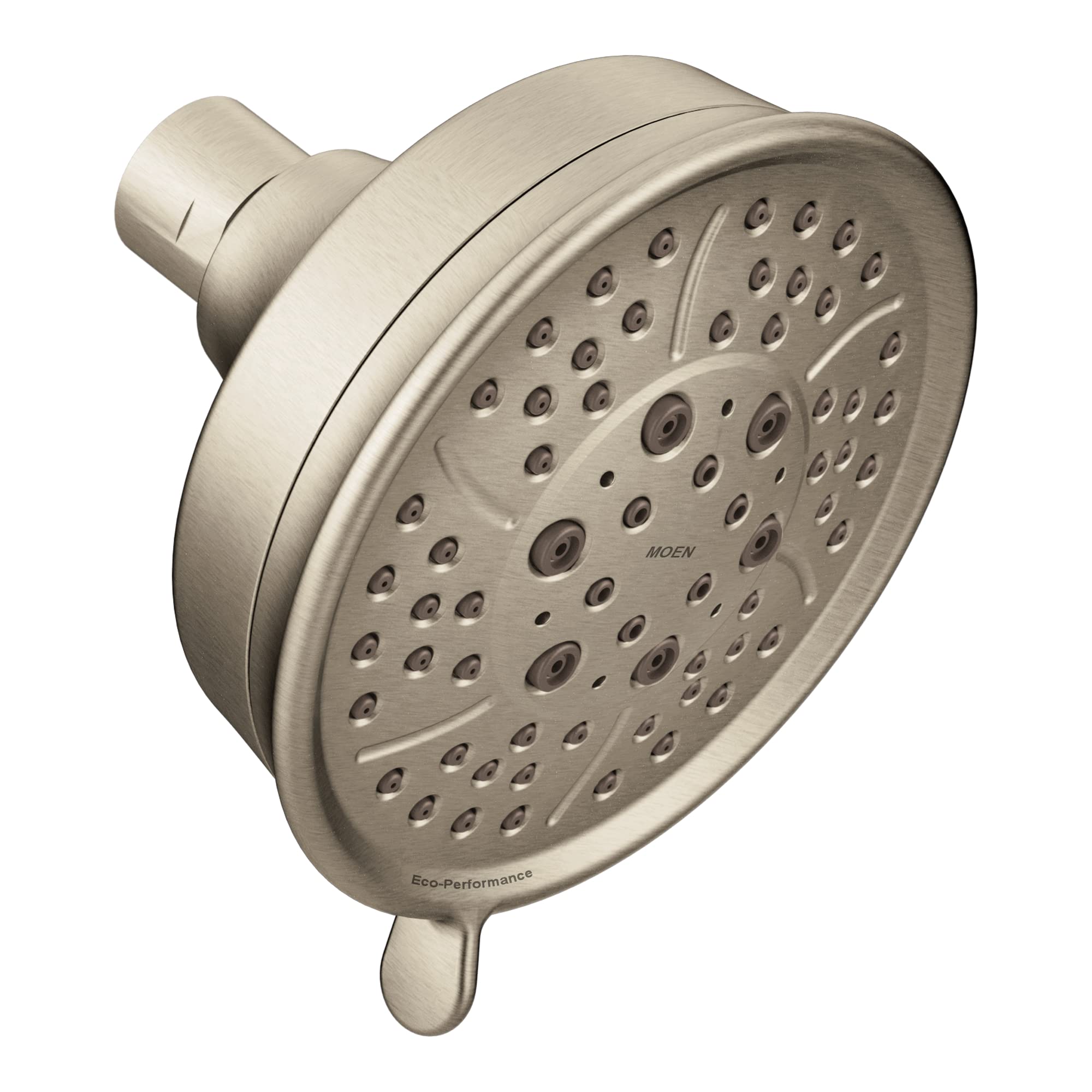 Photo 1 of Moen 3638EPBN Four-Function 4-3/8-Inch Diameter Showerhead, Brushed Nickel