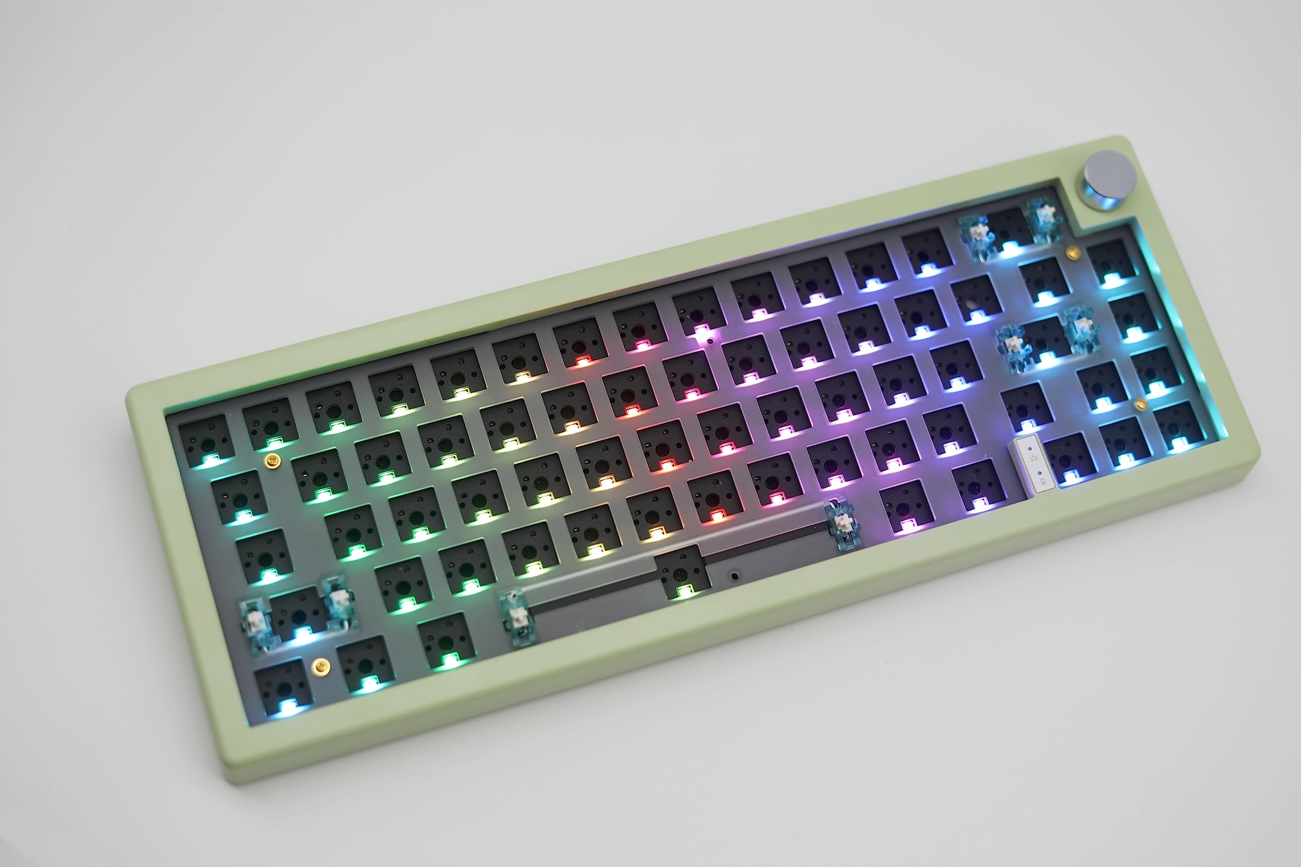 Amazon | Cmokifuly GMK67 65%メカニカルキーボードキット トライ 