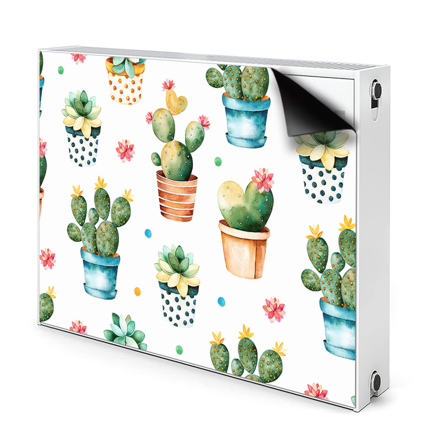Cache aération 80x60 tapis magnétique et habillage radiateur