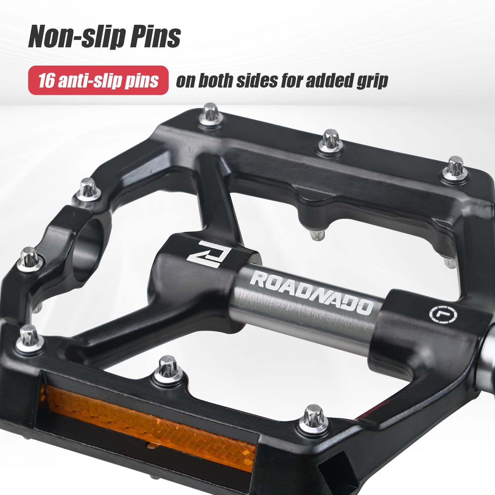 自転車用フラットペダル　RINDOW 自転車用フラットペダルRINDOW