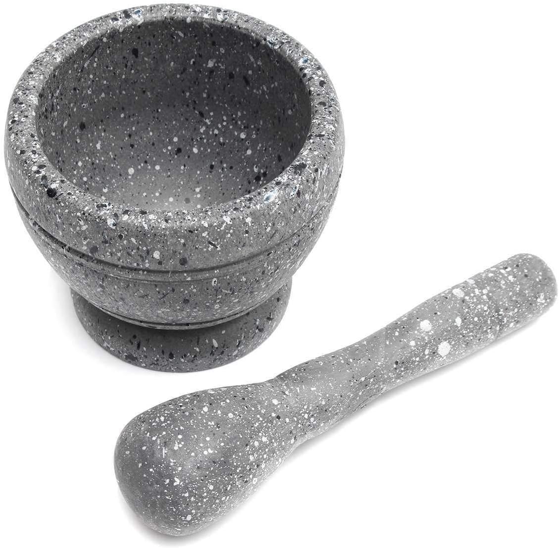 Mortar Pestle Set Mortar Pestle Spice Crusher Resin Bowl Spice Pepper Crushergrinder Garlic Mixing Bowl Press Bowl Kitchen Tools