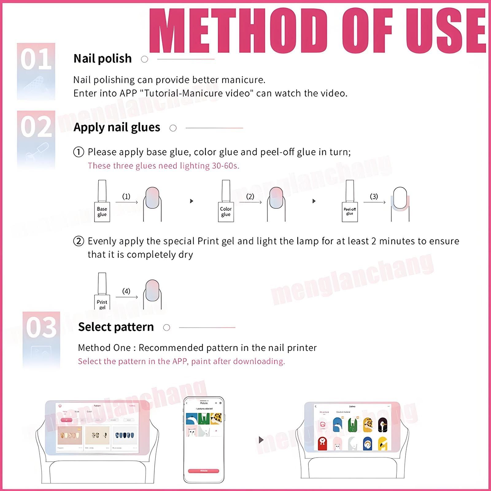 Stampante Per Unghie Con Touch Screen 5" -Stampa Di Unghie Personalizzate In 10secondi,Dispositivo Per Manicure Professionale 2400dpi Per Casa E Saloni Di Bellezza/Parrucchieri,Studi Sposa