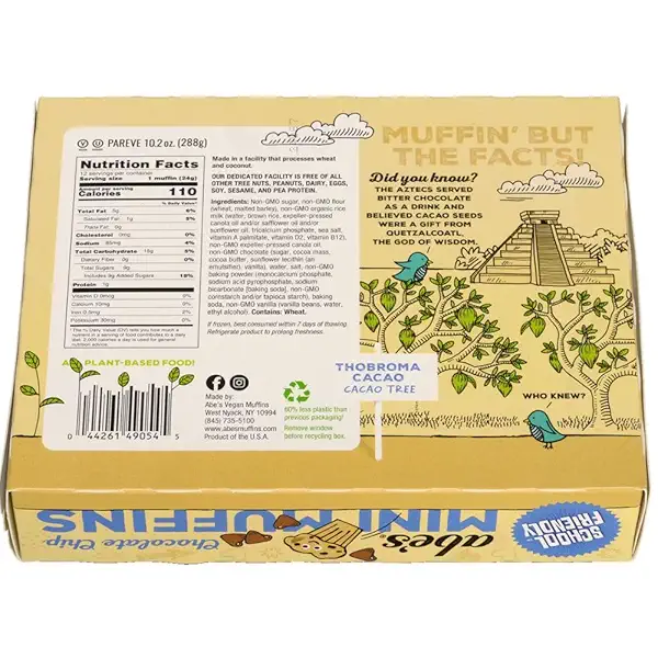 Abe's Chocolate Chip Mini Muffins (12 Count) 2