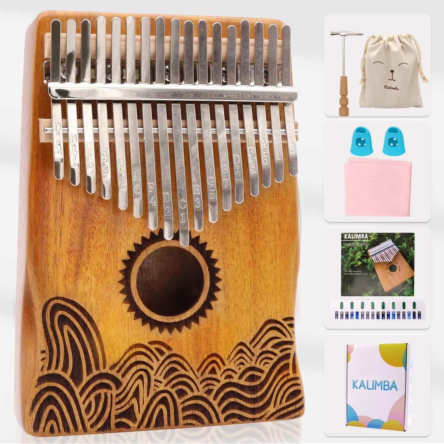 Karinba 17 Key Thumb Piano Mbira Finger Piano Nepal Ubuy