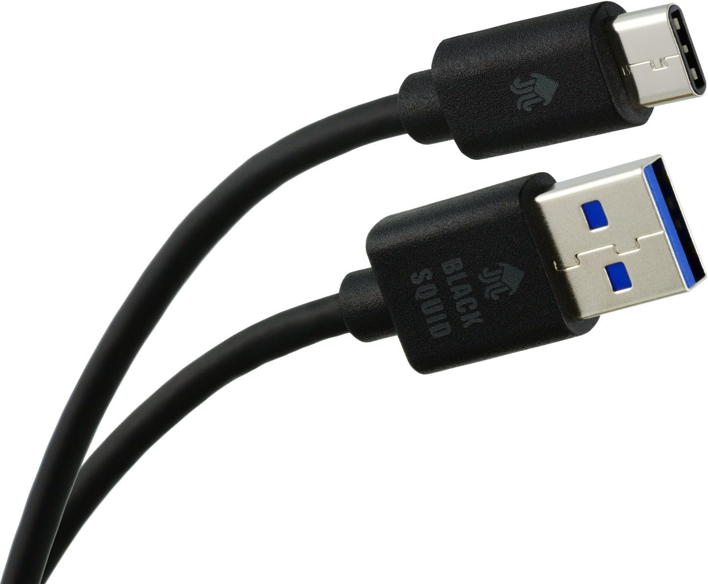 USB Type C Cable, BAVNCO 4ft Visible LED Light Flowing Type C Cable Fast Charging USB to C Charger Cord for Samsung Galaxy S9 S8 Plus Note 9 8/ LG V30 V20 G6 G5/ Huawei/HTC More Android Phone (Black)