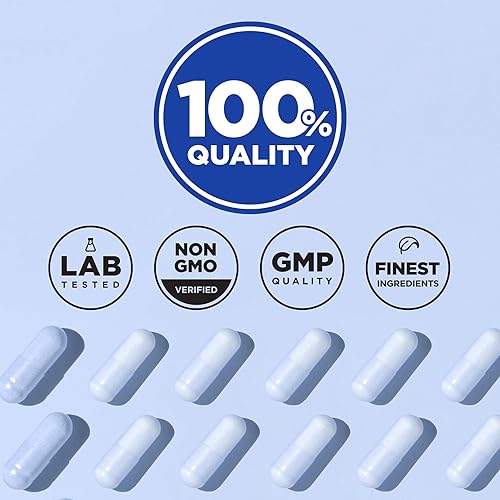 Miniatura 5 de Probióticos con prebióticos  50 mil millones de UFC  33 cápsulas digestivas diarias  Suplemento vegano, sin OMG y sin gluten para mujeres y hombres