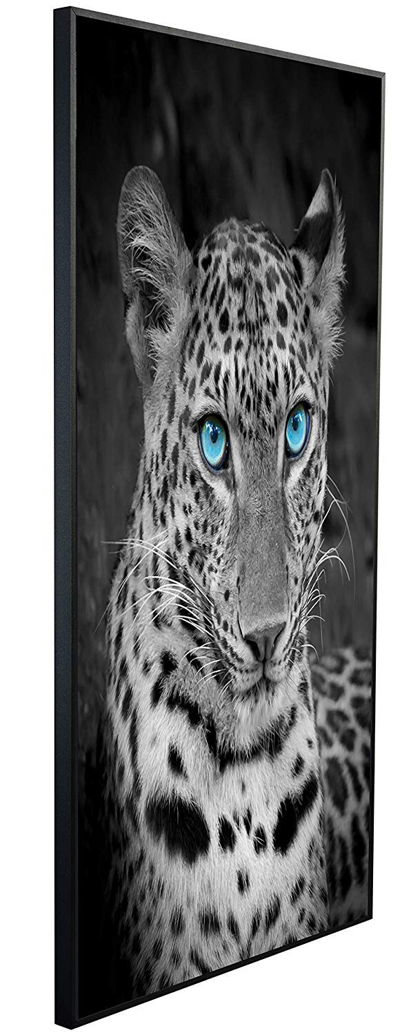 Ecowelle infrared heater with image | 750 watts | 60x100cm | Infrared heating| | Made in Germany