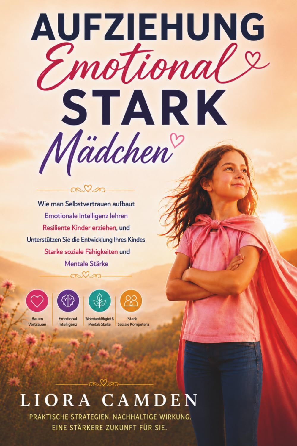 Augziehung Emotional stark Mädchen: Wie Sie Selbstvertrauen aufbauen, emotionale Intelligenz vermitteln, widerstandsfähige Kinder erziehen und Ihrem ... Kompetenzen und mentale Stärke zu entwickeln