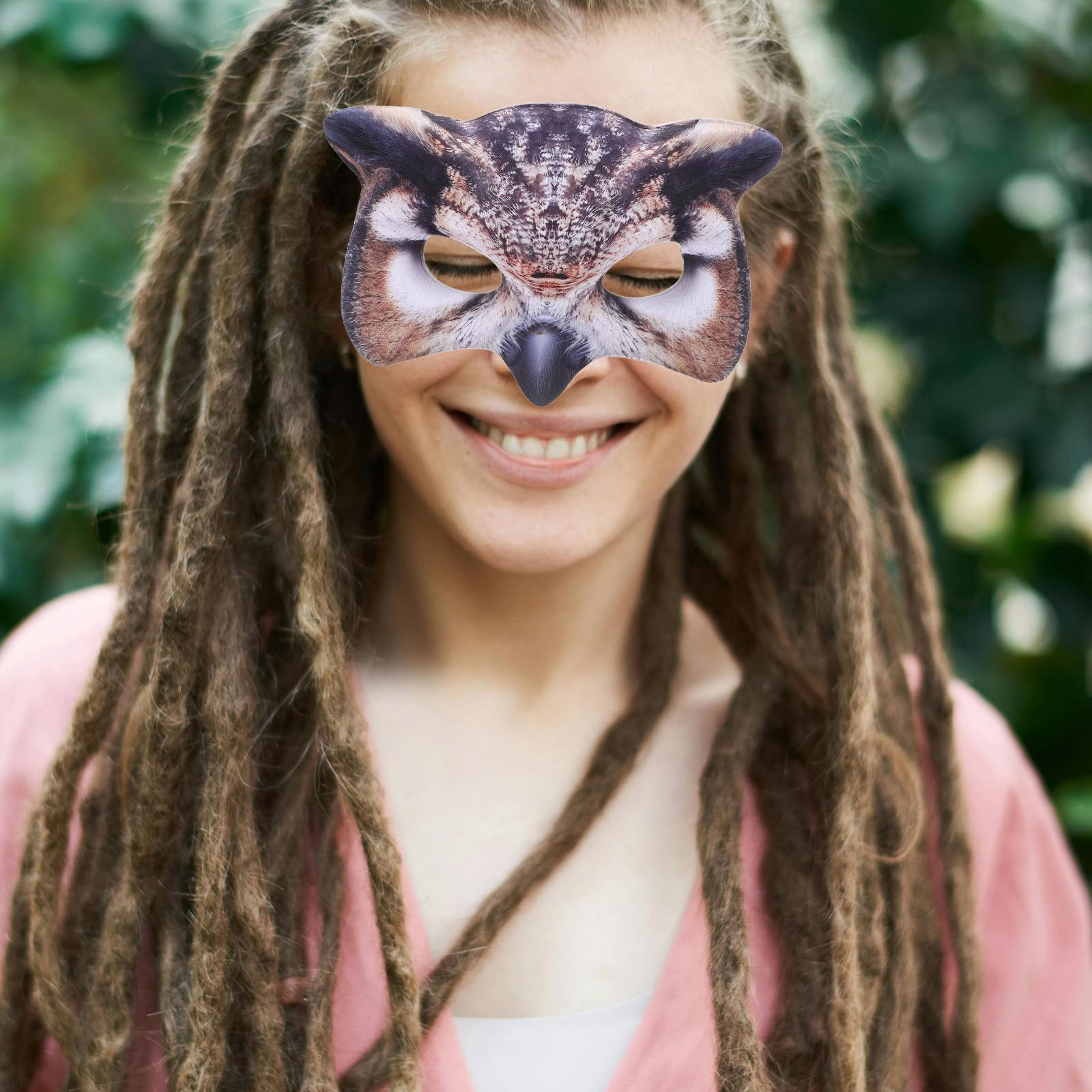 Alasum máscara de halloween accesorios de halloween disfraz de animales animal completo máscara de cabeza divertida disfraces de Halloween mascarada mascaras Eva