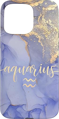 Vista 27 de Funda para iPhone 12 Pro Max Aquarius Star Zodiac Sign Constelation Astrology Purple