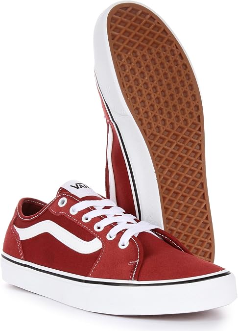 Vans Filmore Decon Herrenschuhe Schnürschuhe Sneaker Grau Freizeit