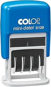 Colop Carimbo Datador 2,5 x 4 cm Borracha