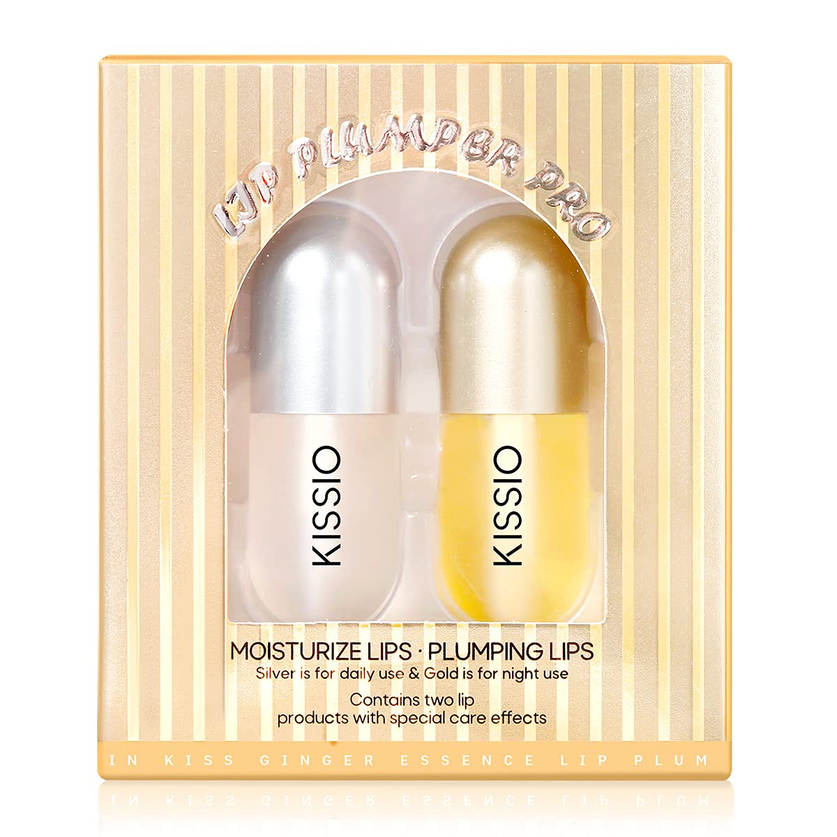 KISSIO Lip Plumper,2 PCS Natural Lip Plumper,Lip Enhancer