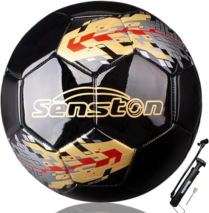 Senston Soccer Ball Official Size 5 with Pump