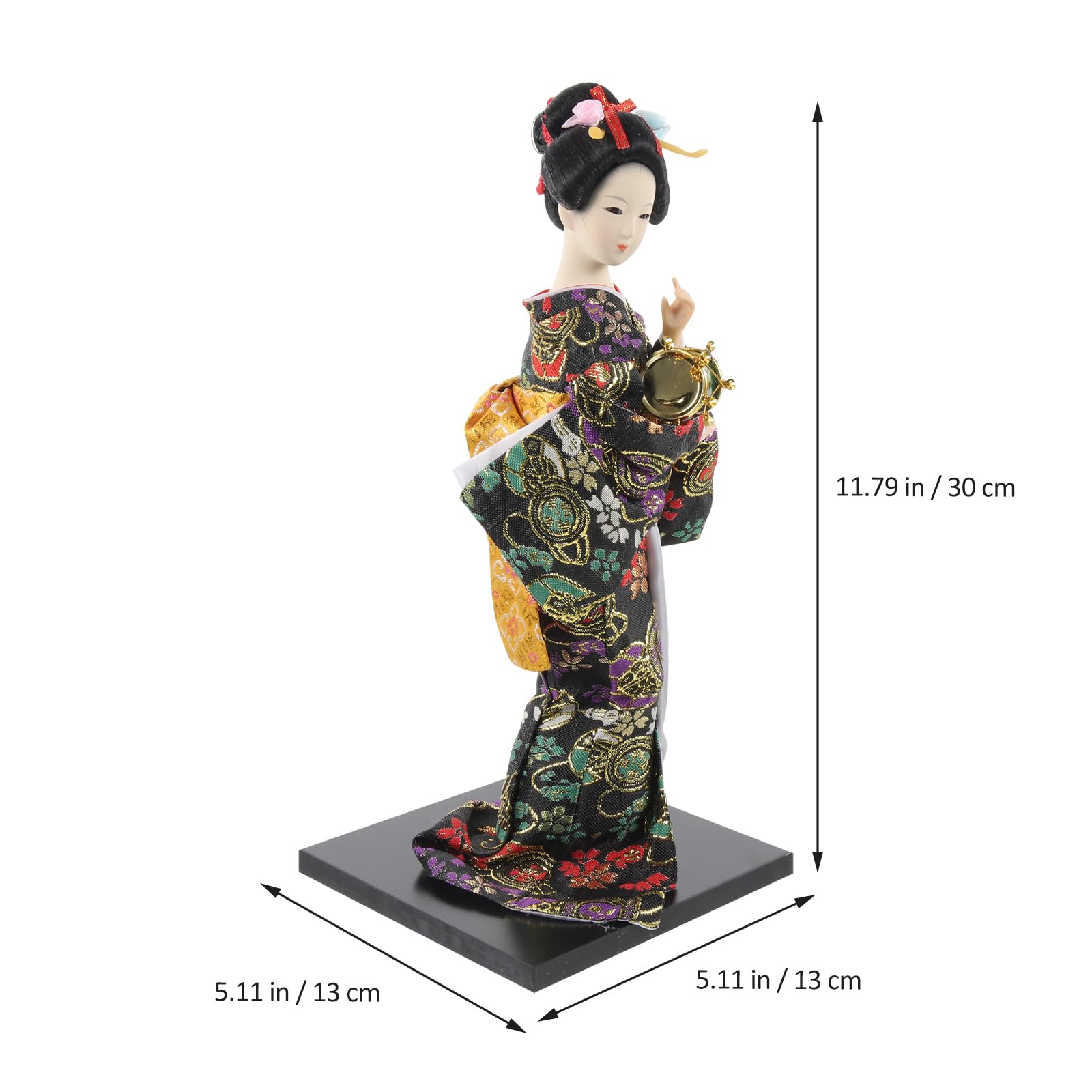Homoyoyo Japanese Kimono Geisha Figurine:12 Inches Asian Geisha Collectible Figurine - Image 2