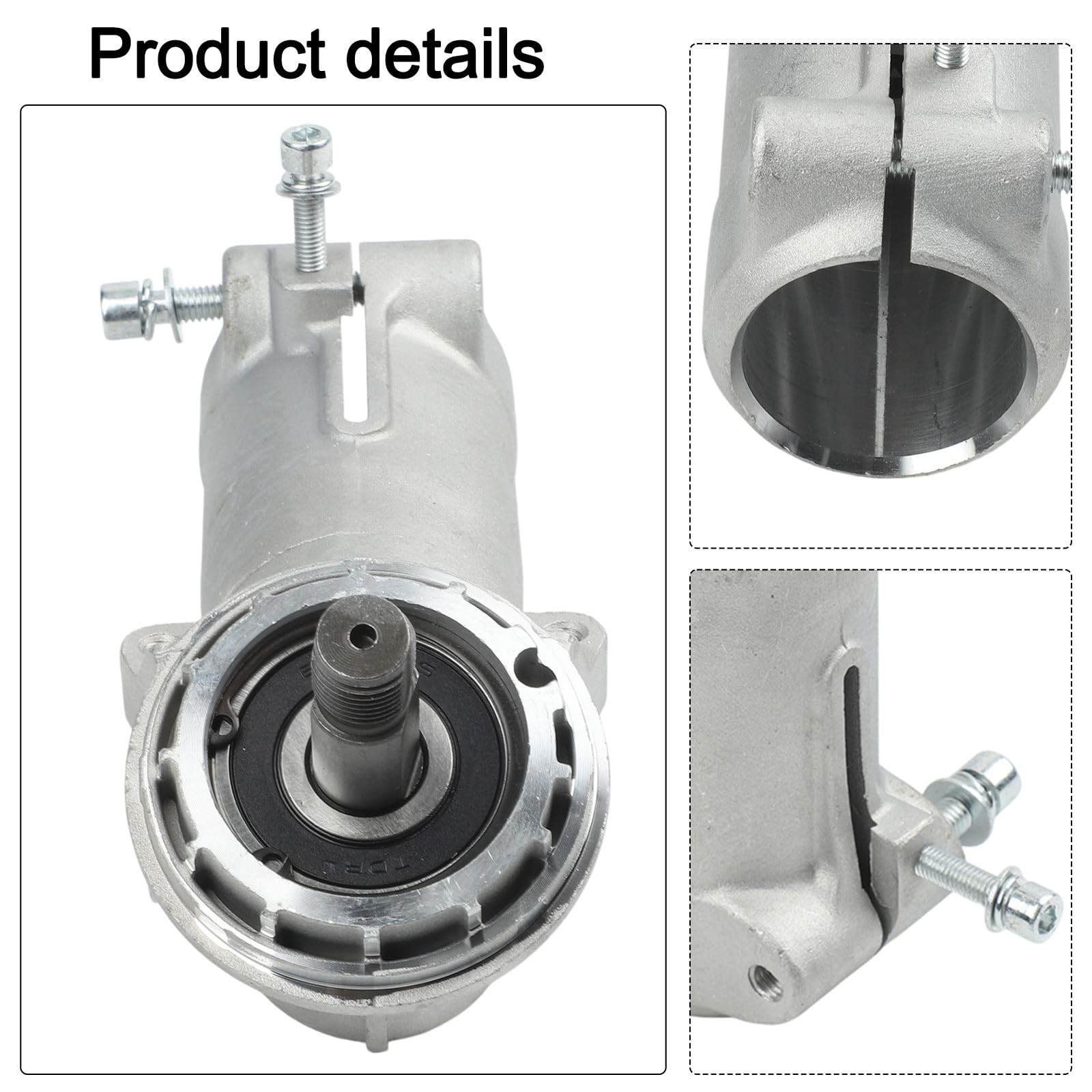 Cabezal de engranaje para desbrozadoras FS-510 FS-560, caja de engranajes de ángulo de 38 mm de diámetro para pieza de repuesto 41486400107 41486400106