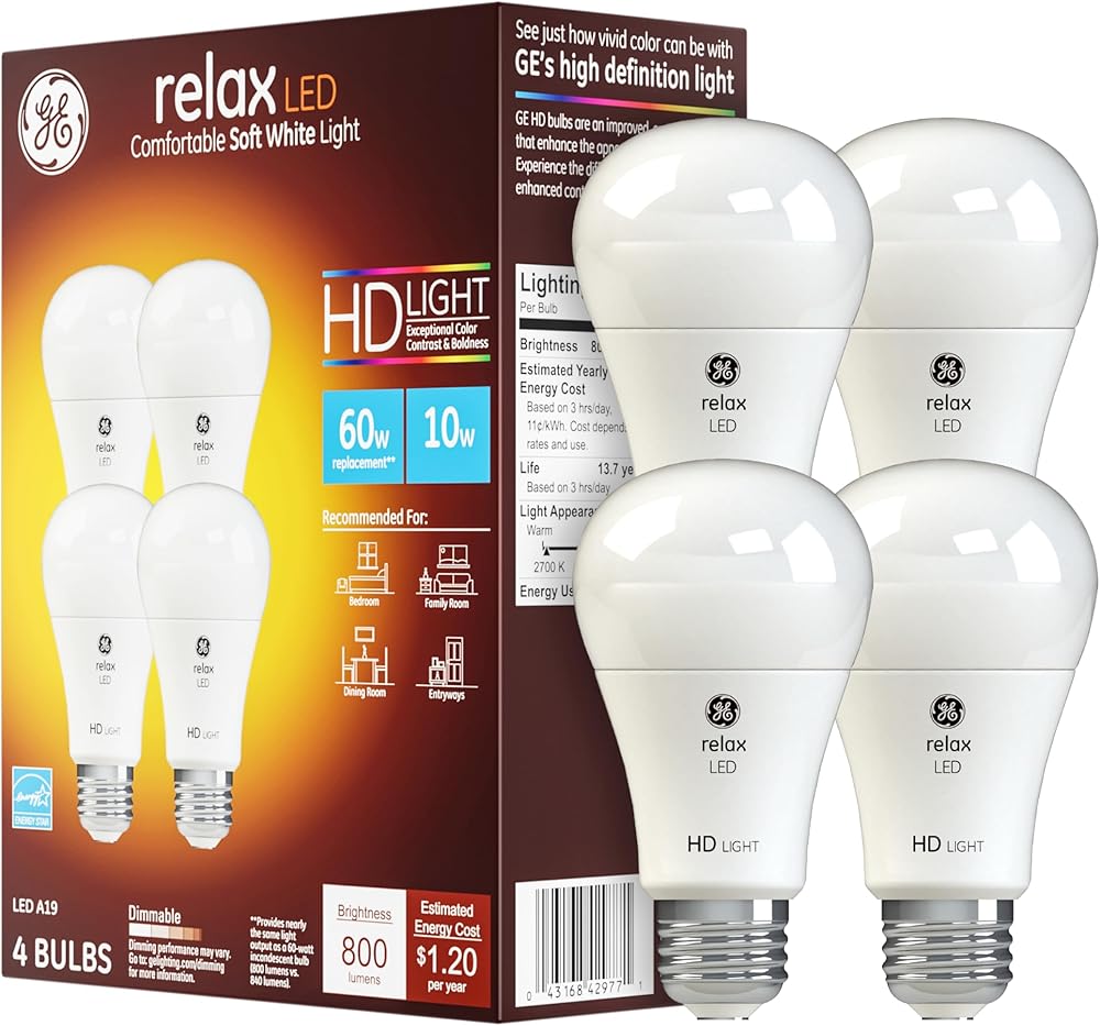 GE 所属 LED 所属、60 所属、A19(4 日本 | Ubuy