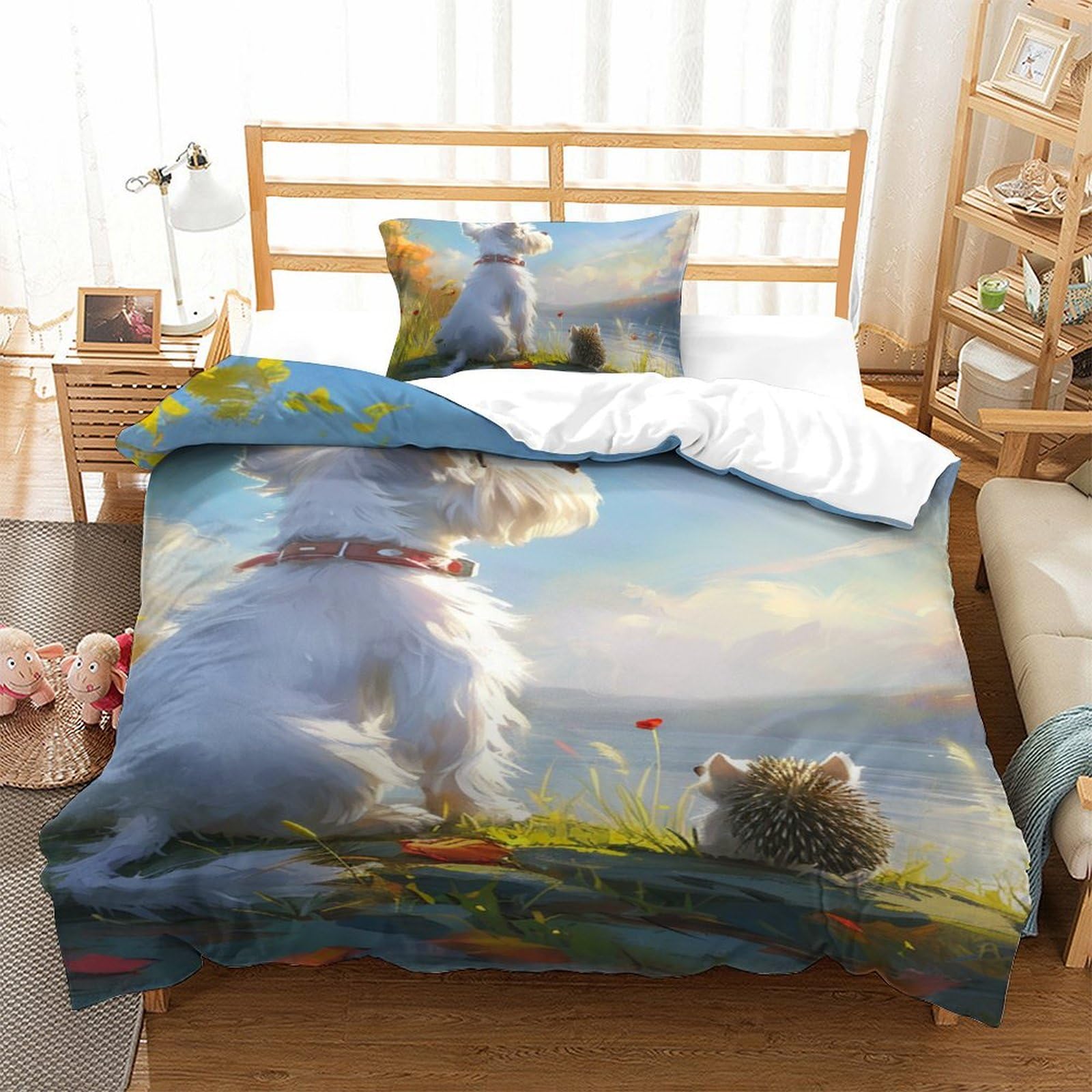 Literie Yorkshire Terrier pour une chambre chaleureuse