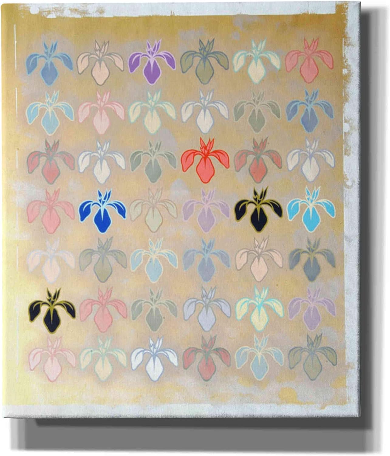 Epic Graffiti 'Iris Mark' by Zigen Tanabe, Canvas Wall Art, 12"x16"