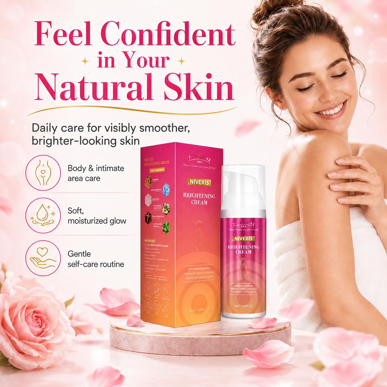 Amazon.com : Nivexis Skin Lightening Cream, Dark Spots Remover for