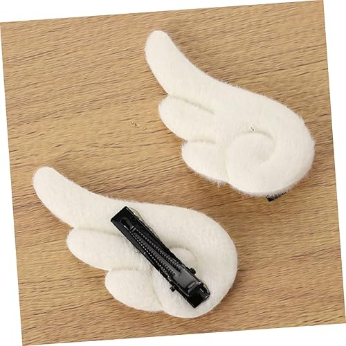 Miniatura 5 de Beatifufu 4 pares de pinzas de horquilla de ángel diablo, accesorios para el cabello para mujer, accesorios para el cabello, pinzas para el cabello