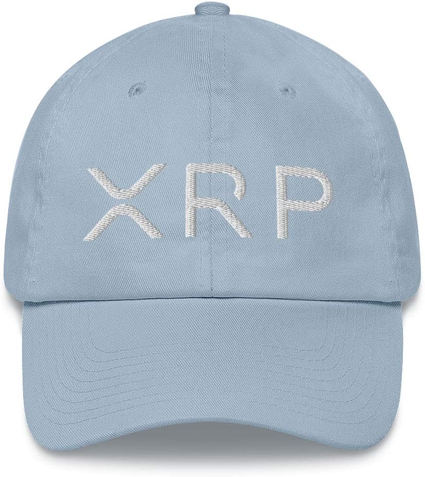 Hogue WS LLC Ripple Hat (Embroidered Dad Cap) XRP Crypto