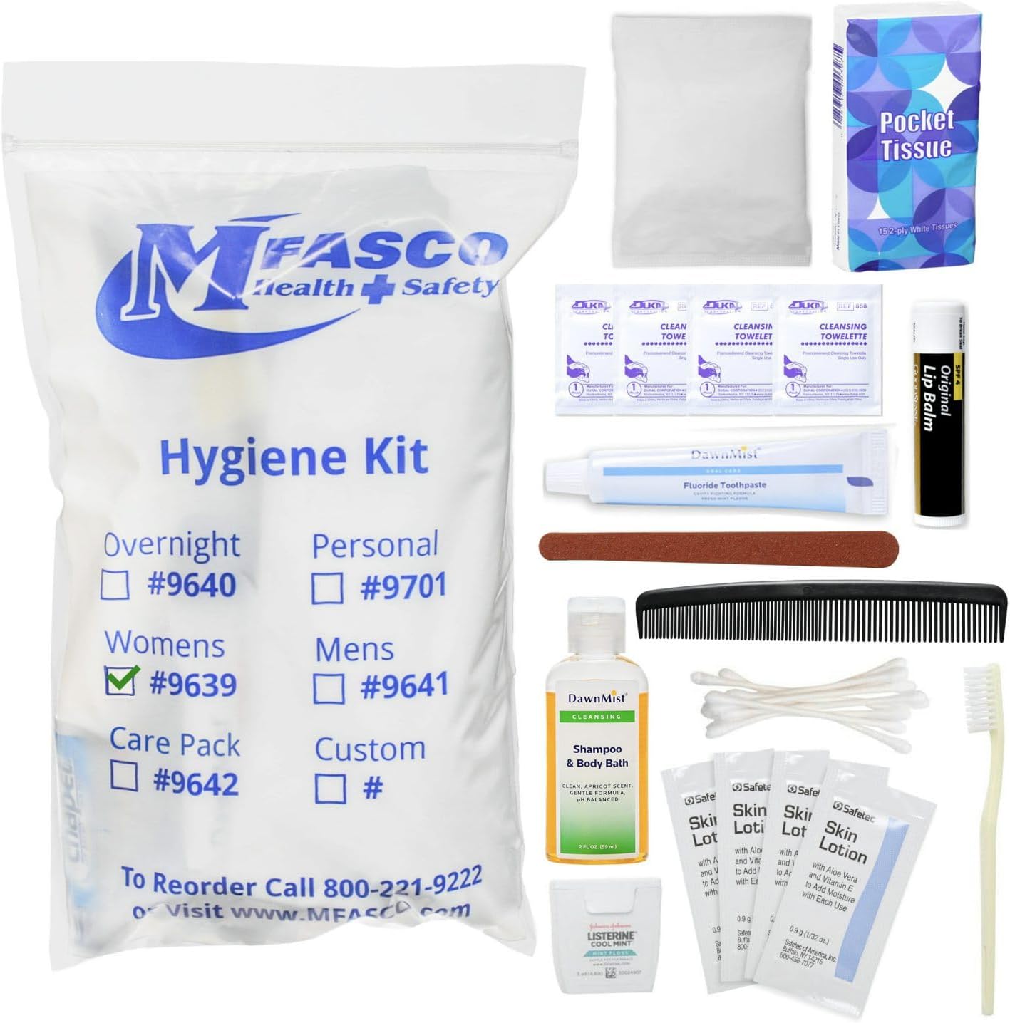 Women’s Personal Hygiene Kit – Travel Toiletries Set for Women – Essential Care Package with Body Wash, Shaving – Perfect for Camping, Hiking, Vacation – Compact Size for On-The-Go Grooming