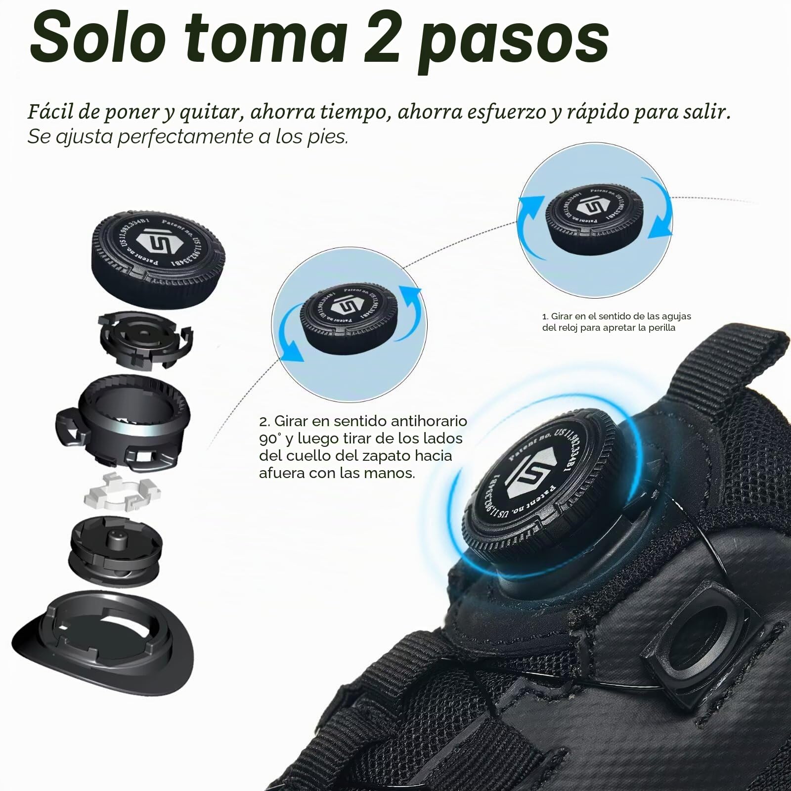 Zapatos de Seguridad para Hombre Mujer S3S Impermeable Zapatillas Trabajo ESD Ligeros Comodo Calzado de Seguridad