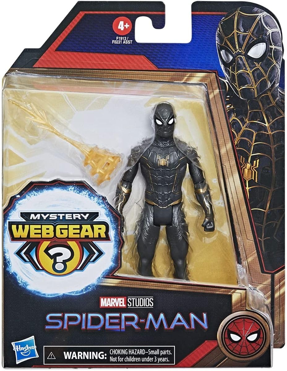 Marvel Spider-Man Mystery Web Gear Figure 6inch Explorer 4 Years & Above