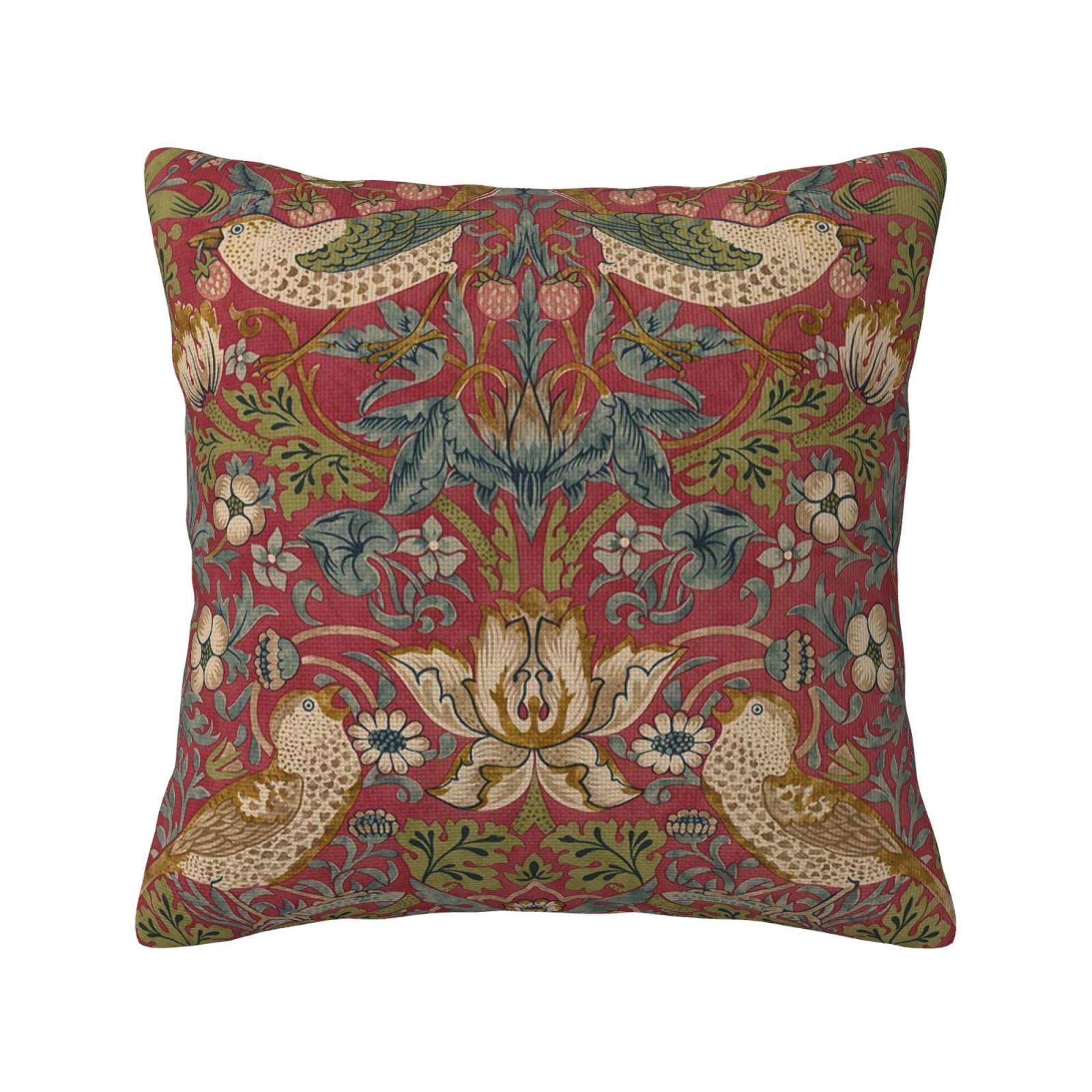 william morris tobacco Etsy William Morris Pillow Covers Yapatkwa Belgium, Pimpernel Tobacco Morris  Tapestry Pillow Cover – Au Bon Goût