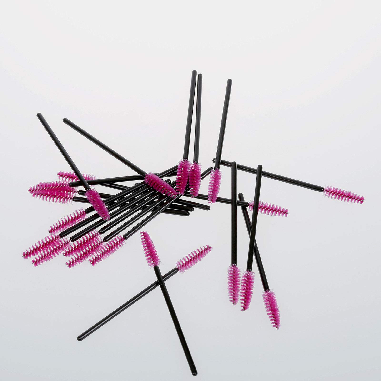 Set de 3 colores de extensión de pestañas, cepillo para pestañas.
