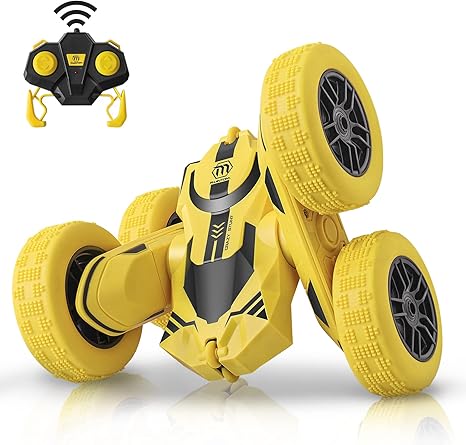Amazon Co Jp Invinzer ラジコンカー こども向け 人気 オフロード スタントカー Rcカー リモコンカー 両面走行 360度回転 バッテリー2本付き 40分間走れ 2 4ghz無線操作 おもちゃ プレゼント 贈り物 クリスマス ラジコンカー こども向け 人気 オフロード おもちゃ