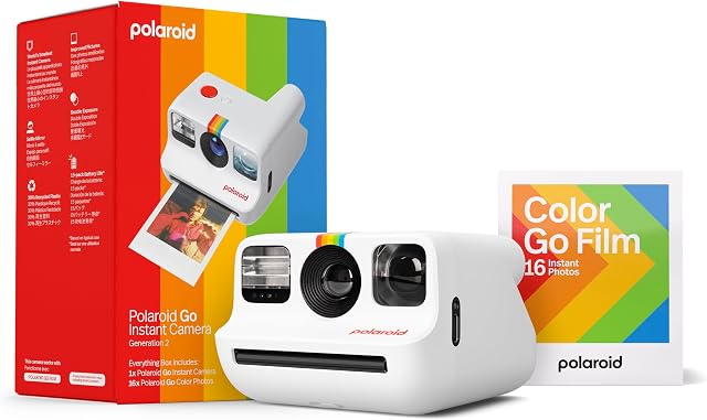 Polaroid Go Generation 2 Mini Instant Camera Plus Film Bundle