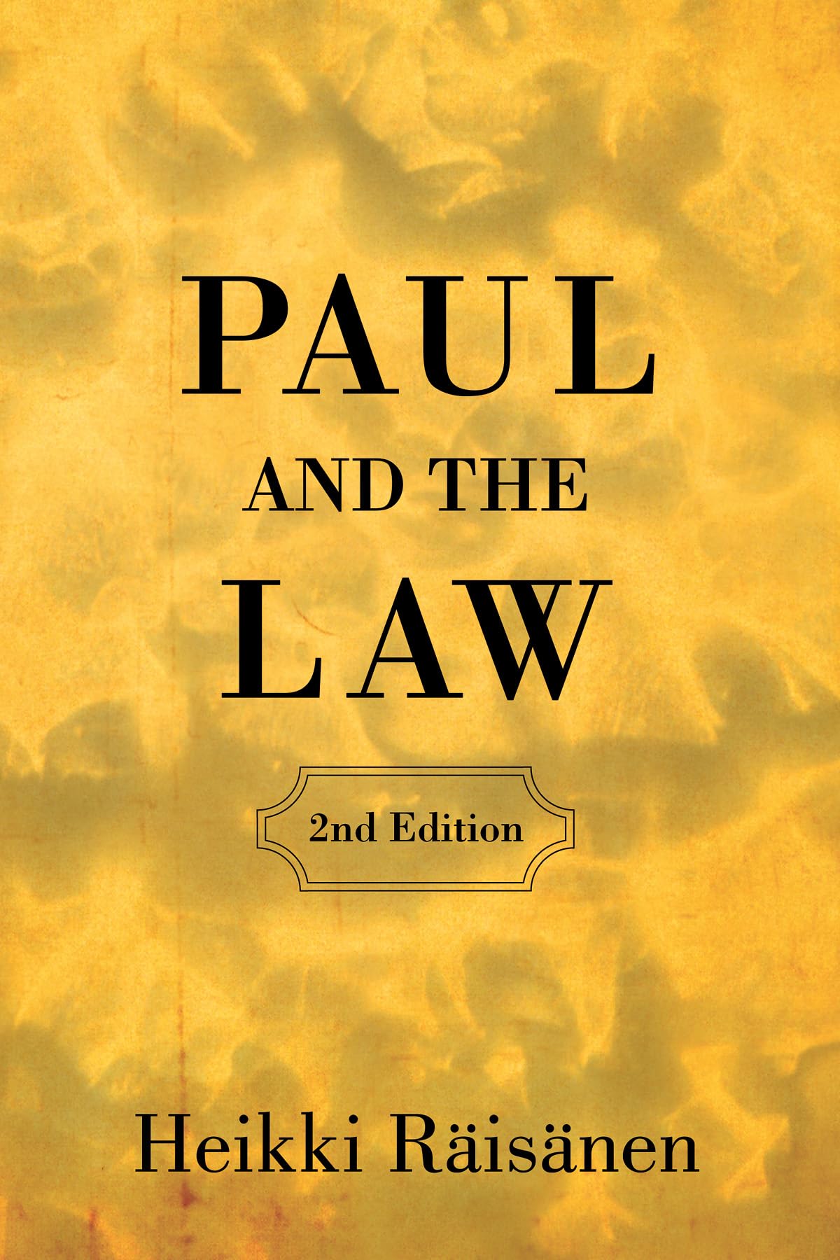 Paul and the Law (2nd Edition) (Wissenschaftliche Untersuchungen Zum Neuen Testament, 29)